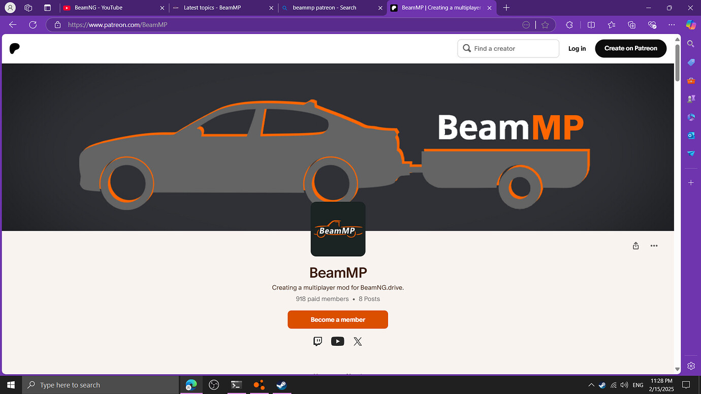 How To Get Early Access Title In BeamMP Information BeamMP