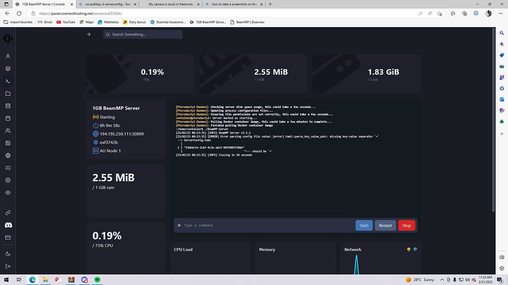 Serverconfig.toml - BeamMP